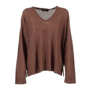 Fabiana Filippi V-Neck Wool Blend Sweater - NWT